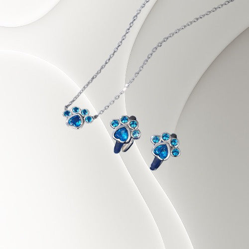 Lunar Paw Sterling Silver Set