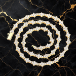Star-Link Tennis Necklace