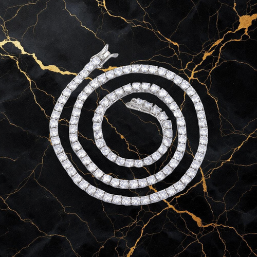 Essential Iced Tennis Necklace