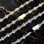 Star-Link Tennis Necklace