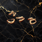 Minimalist Geometric Ring Set