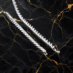 Heart-Cut Tennis Necklace