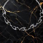 Abstract Link Necklace