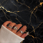 Celestial Grunge Open Ring
