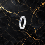 Cosmic Stardust Zircon Band Ring