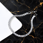 The Refined Tennis Bracelet