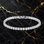 The Refined Tennis Bracelet